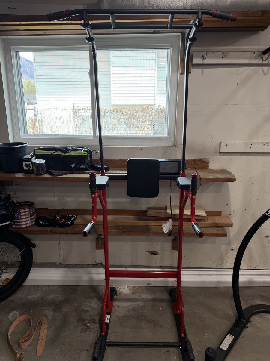 Workout station- pull-ups -dips