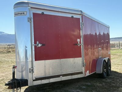 Haulmark V Nose Snowmobile Cargo Trailer