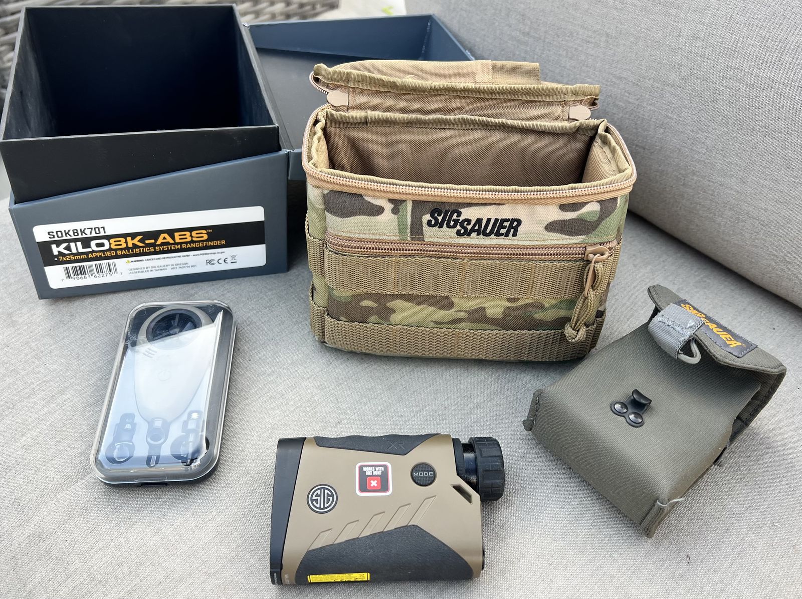 Sig KILO8K-ABS Kilo 8k ABS SOK8K701 gen 1 rangefinder Applied Ballistics