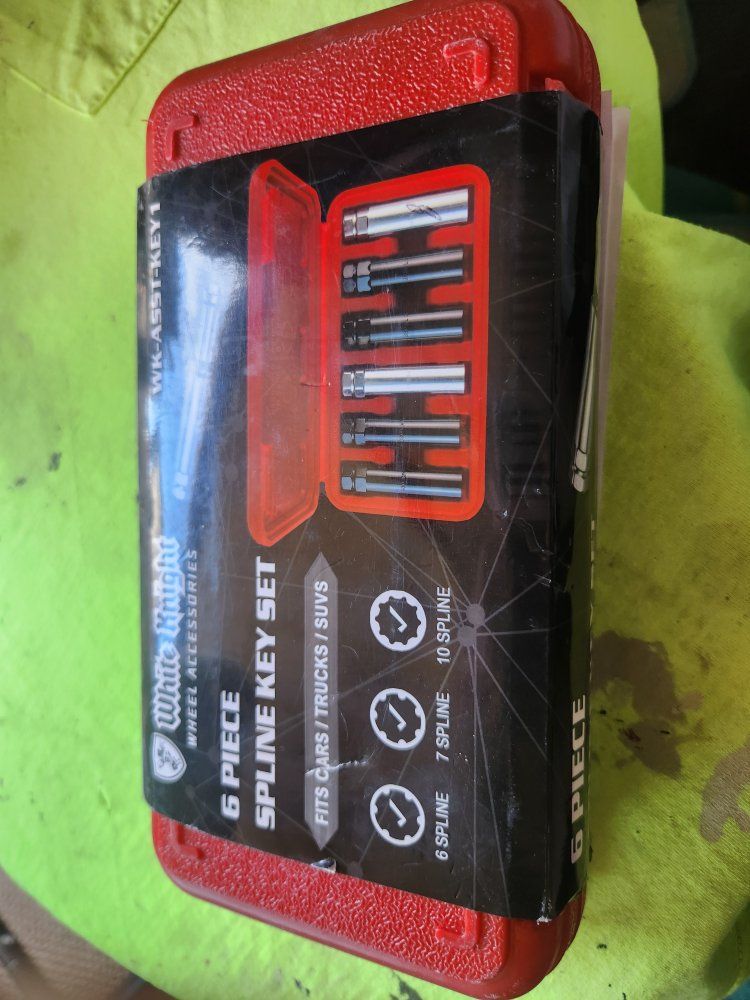 Duplex Spline Keys - 0.9" Diameter Wrench Set in Red Case