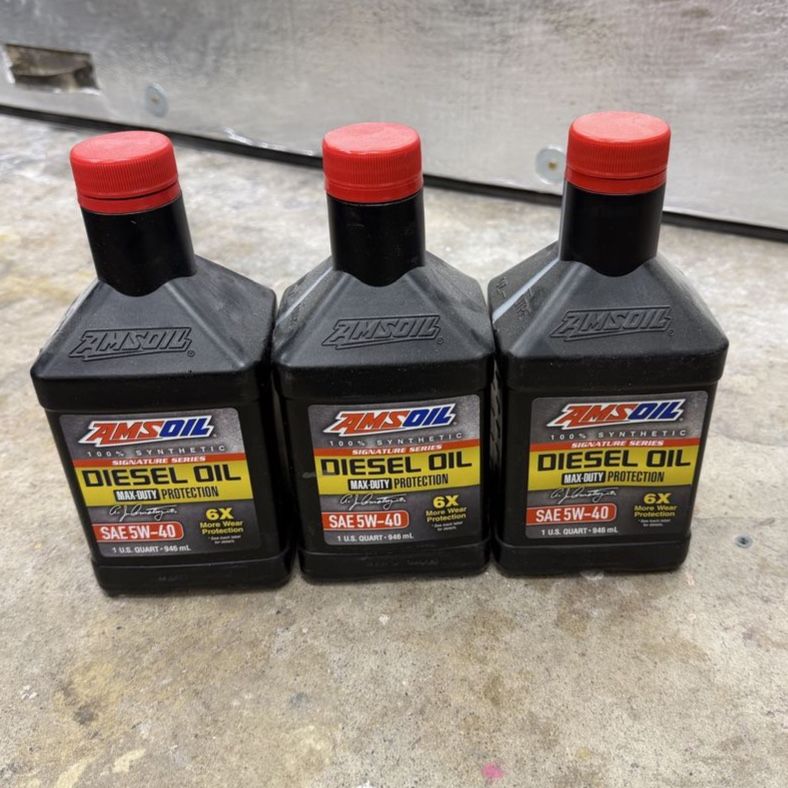 Amsoil 5W-40 Diesel Oil