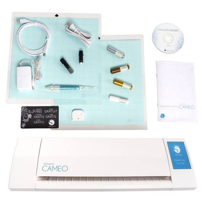 NEW Silhouette Cameo Vinyl Starter Kit Bundle - White