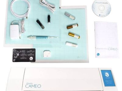 NEW Silhouette Cameo Vinyl Starter Kit Bundle - White