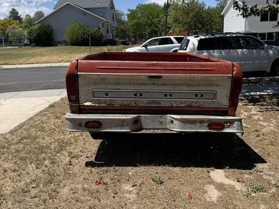 Vintage Ford Truck Bed Utility Trailer