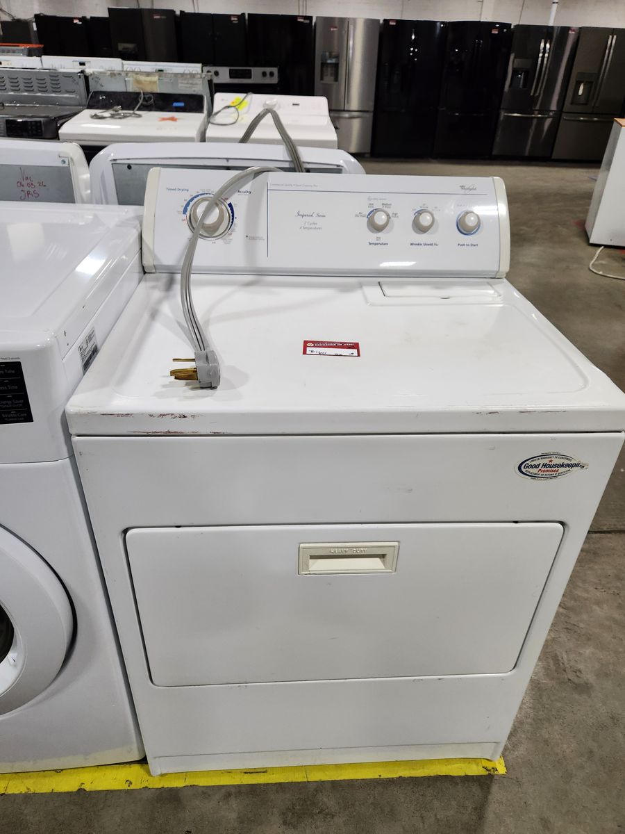 NICE WHIRLPOOL TOPLOAD ELECTRIC DRYER! W-WARRANTY