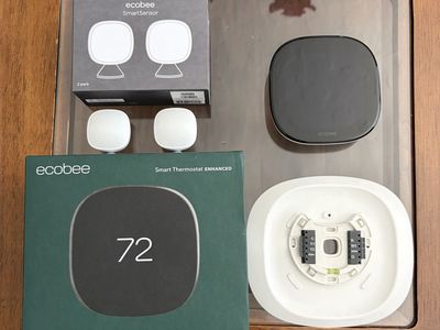 Ecobee enhanced thermostat w/2 room sensors