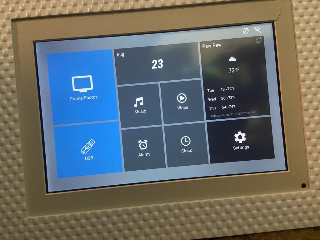 Smart Home speaker And Picture Frame