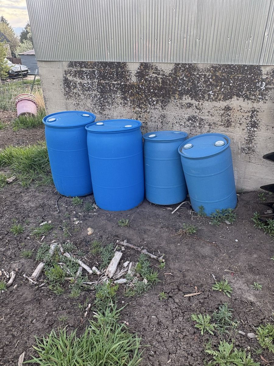 FOR SALE: Water Barrels