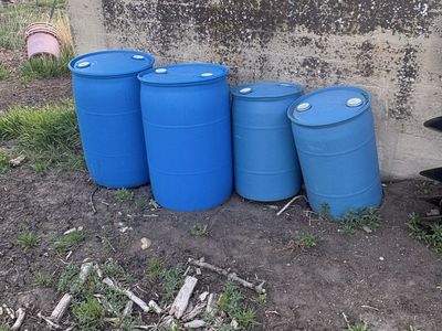 FOR SALE: Water Barrels