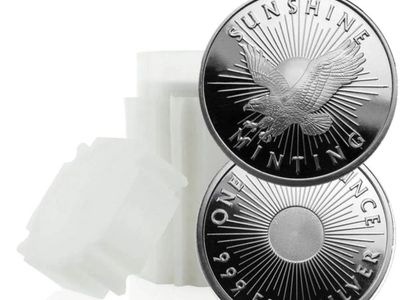 Sunshine Mint 20 oz Tube .999 fine Silver Bullion