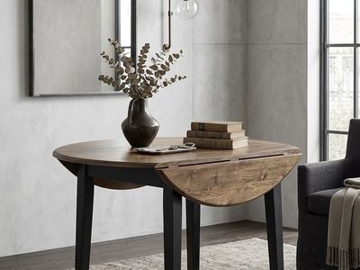 Refinished Drop Leaf Dining Table