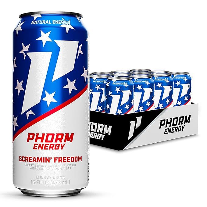 PHORM ENERGY DRINK - SCREAMIN' FREEDOM