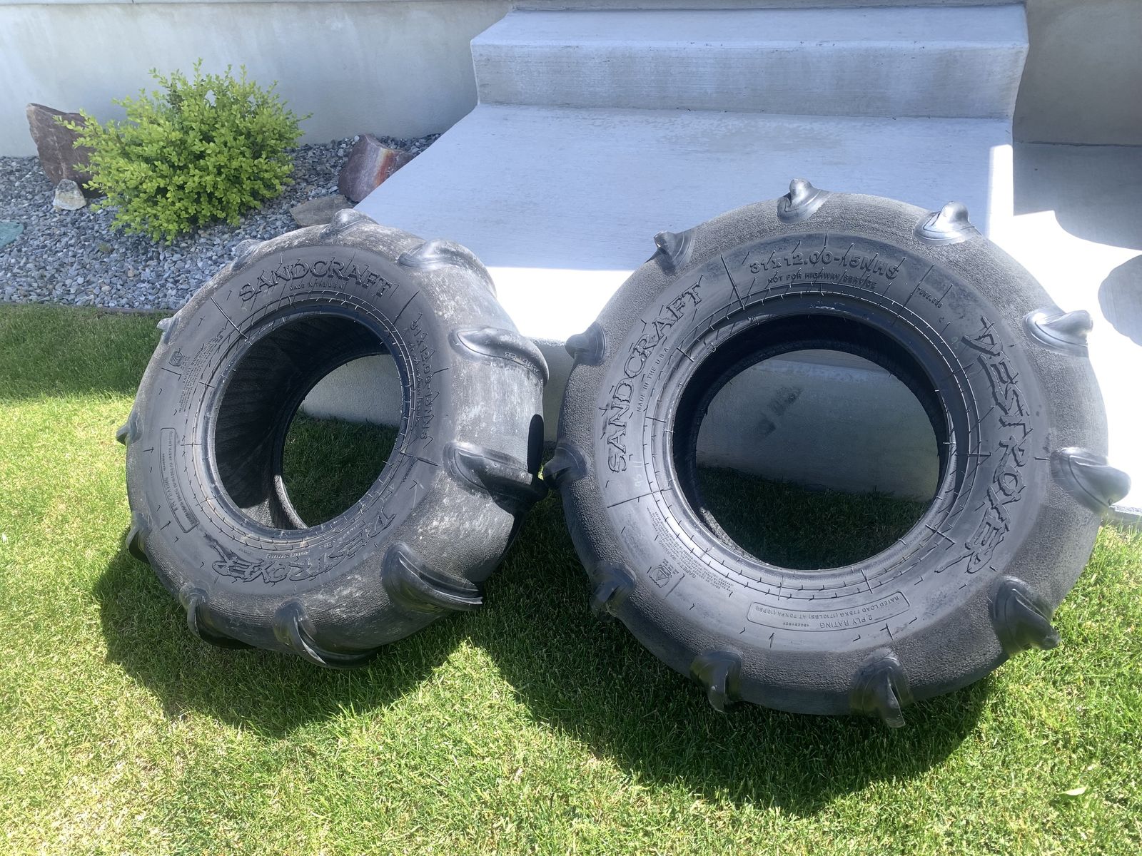 Sandcraft Paddle tires