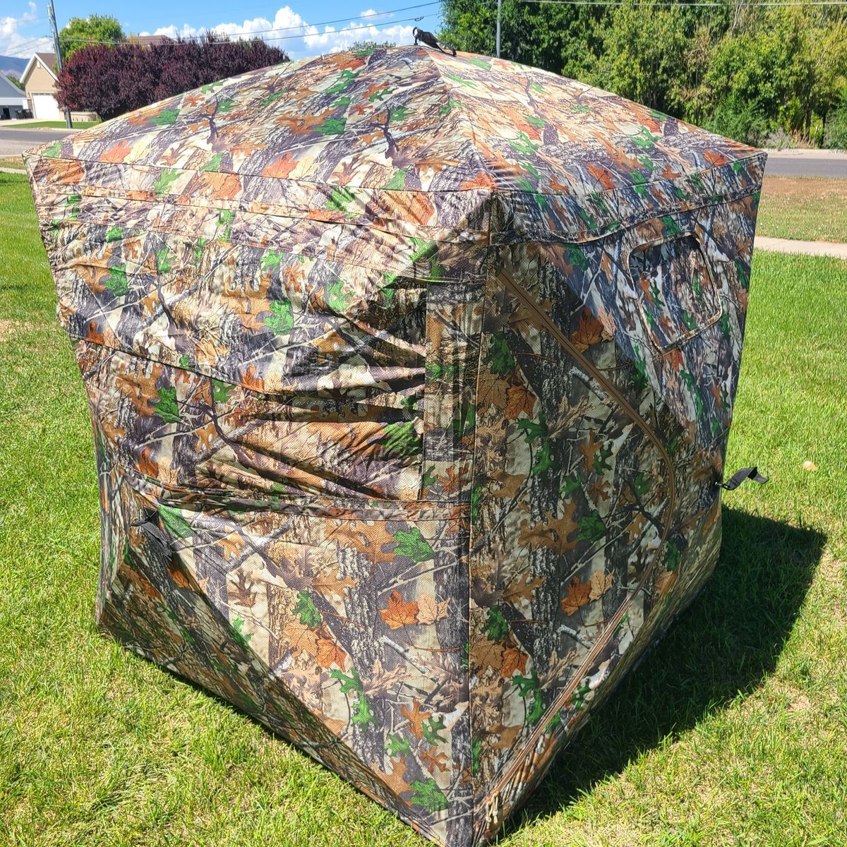 *NEW* 360° See Through Hunting Pop-up Blind 2-3 Person