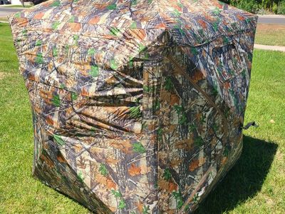 *NEW* 360° See Through Hunting Pop-up Blind 2-3 Person