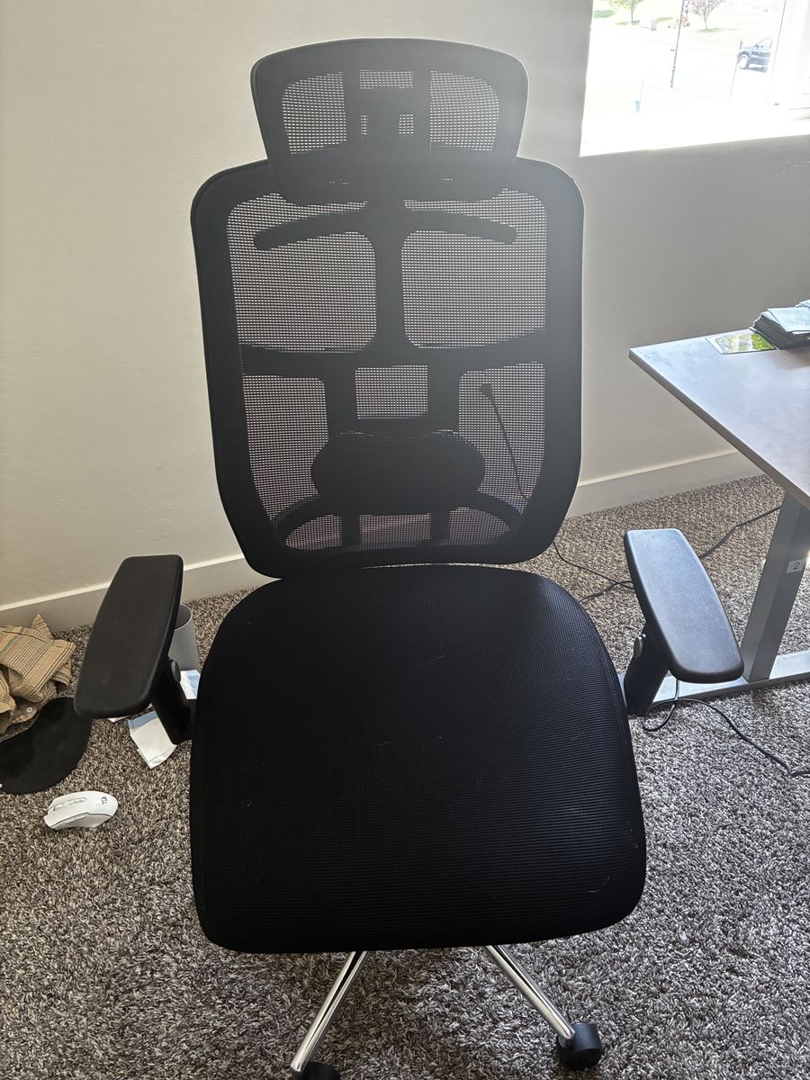 2x Ergonomic Mesh Office Chair with Headrest