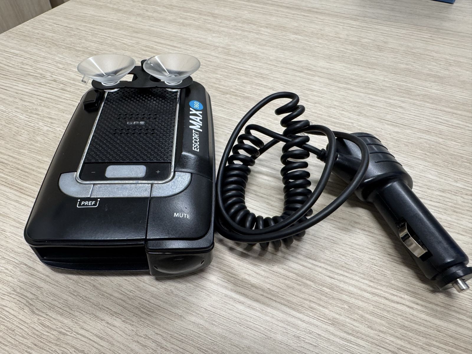 Escort MAX 360 Radar Detector with Power Cord and Mount
