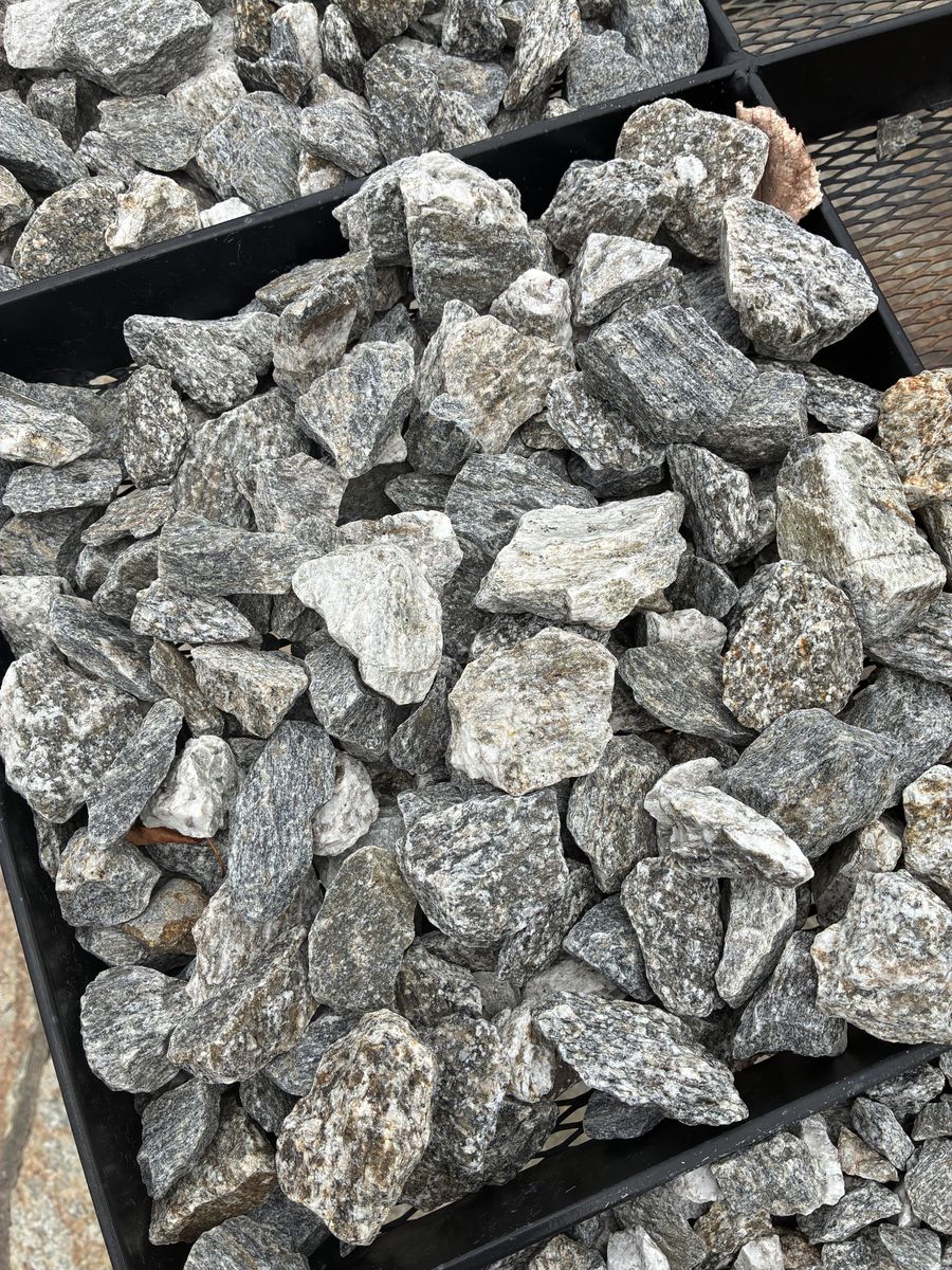 Smoked Granite 1.5" Crushed Rock