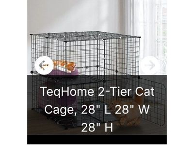 2 Tier Cat Cage (NEW)