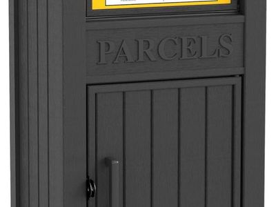 Large Capacity Outdoor Parcel Drop Box - Secure Package Delivery & Pickup, Weatherproof Storage