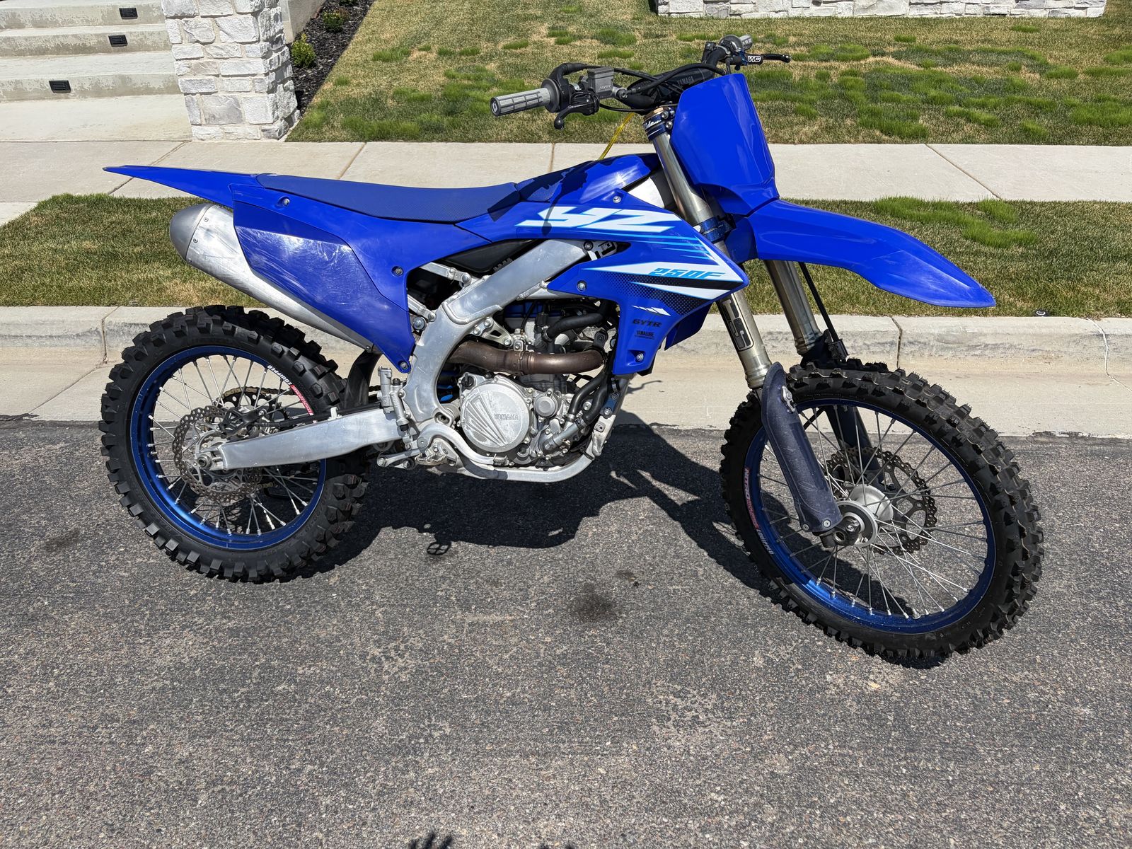 2025 Yamaha Yz250f suspension is dialed in great bike!