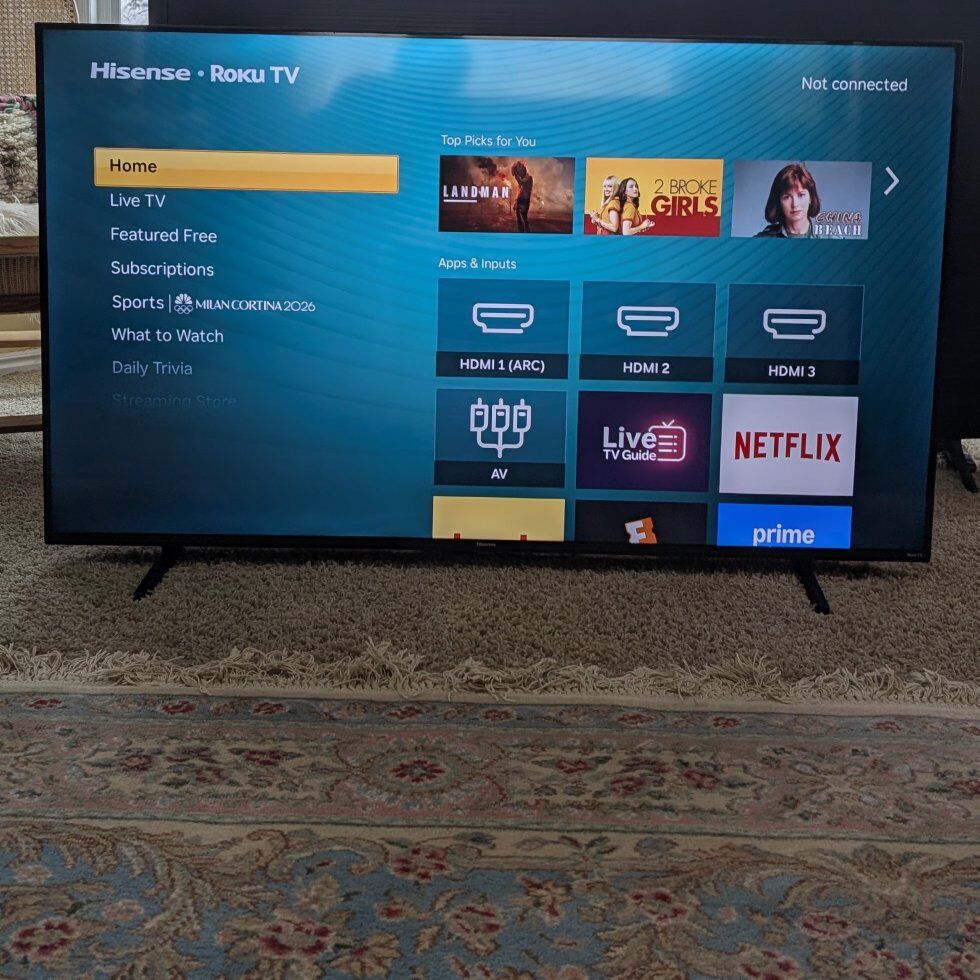 Hisense 58" 4K Ultra HD LED Roku TV