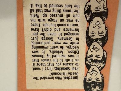 The Beatles cards. 35 cards.