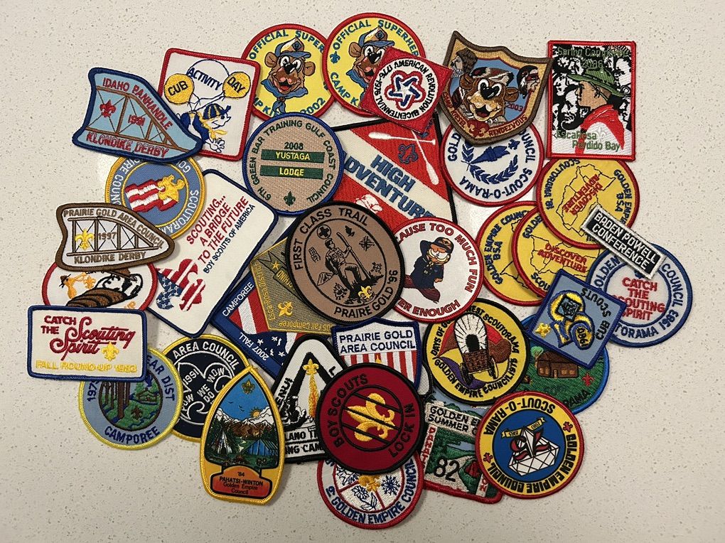 Vintage Scouting Patches BSA - 30+ Patches