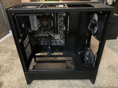NZXT H5 case with Asus b760m Max motherboard