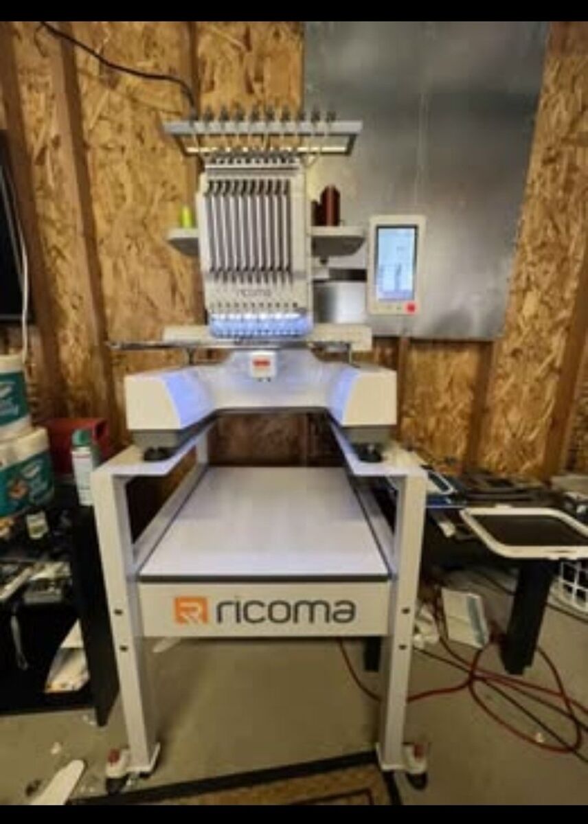 ricoma em-1010 embroidery machine