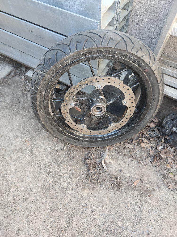 2016 Zero FX front tire and rim