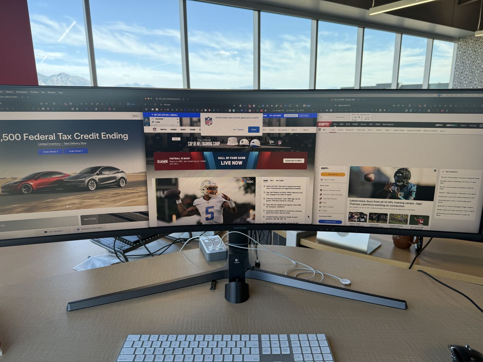 Samsung Ultra Wide Curved 49” Monitor