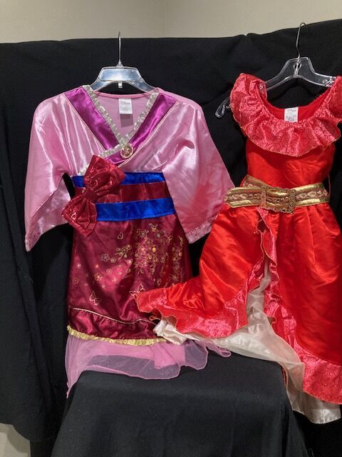 DISNEY STORE  MULAN and ELENA of AVALOR Set    $25 Each
