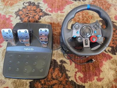 logitech g29 racing wheel and pedals for ps4 ps5