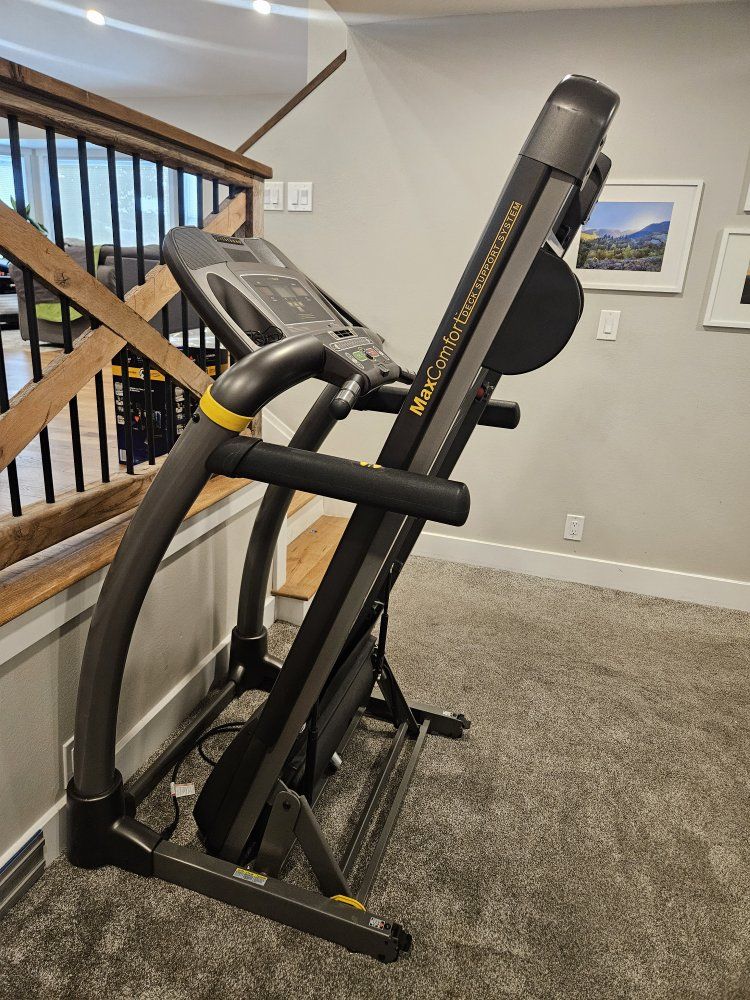 Livestrong LS10.0T Folding Treadmill with MaxComfort Deck Support