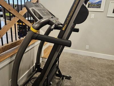 Livestrong LS10.0T Folding Treadmill with MaxComfort Deck Support