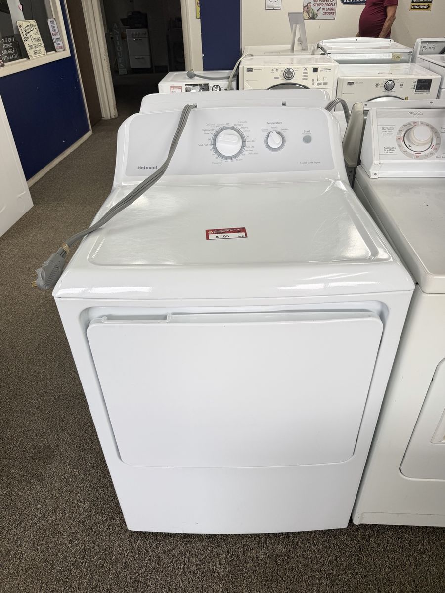 Hotpoint Electric Dryer White Used