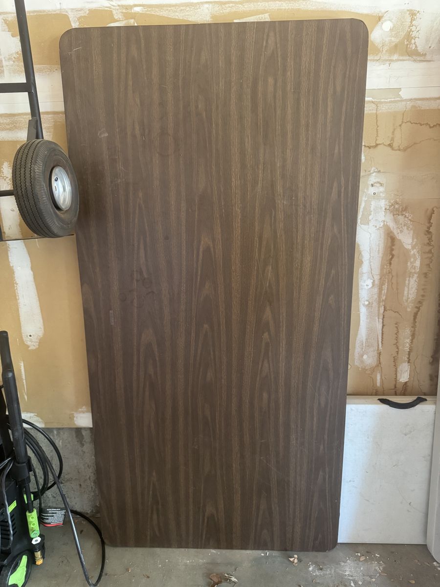 Heavy Duty Folding Table 36"x72" - Laminate Wood Top, Great for Events & Home
