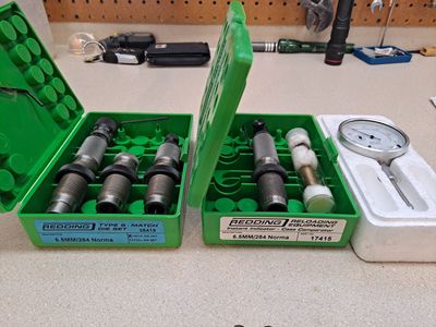 6.5 Norma Competition Dies and Case Comparator- Reloading