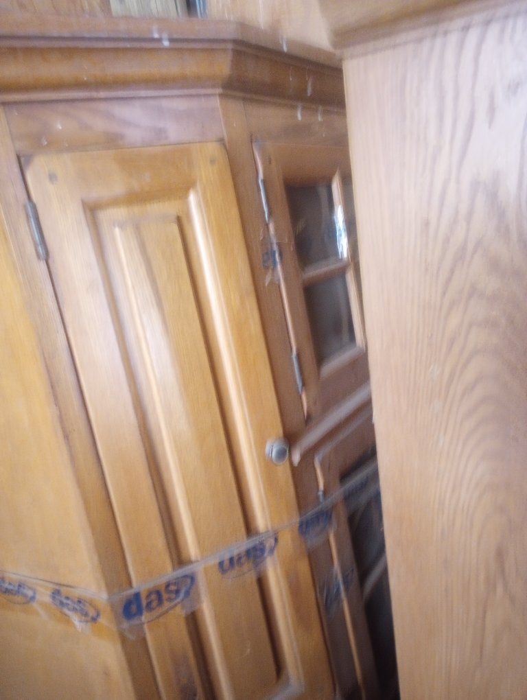 20 year old rustic pier cabinets