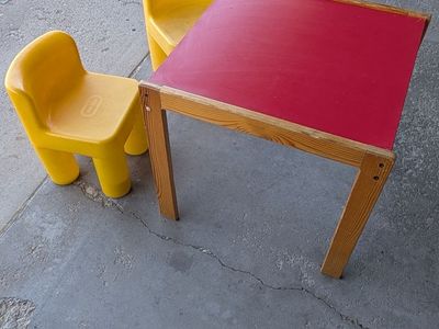 Little Tikes table and chairs