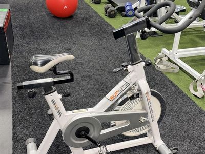 Sunlite F-S Trainer Cycle Exercise Bike White Used