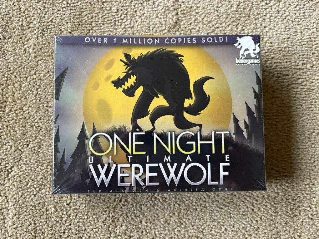 NEW One Night Ultimate Werewolf Game