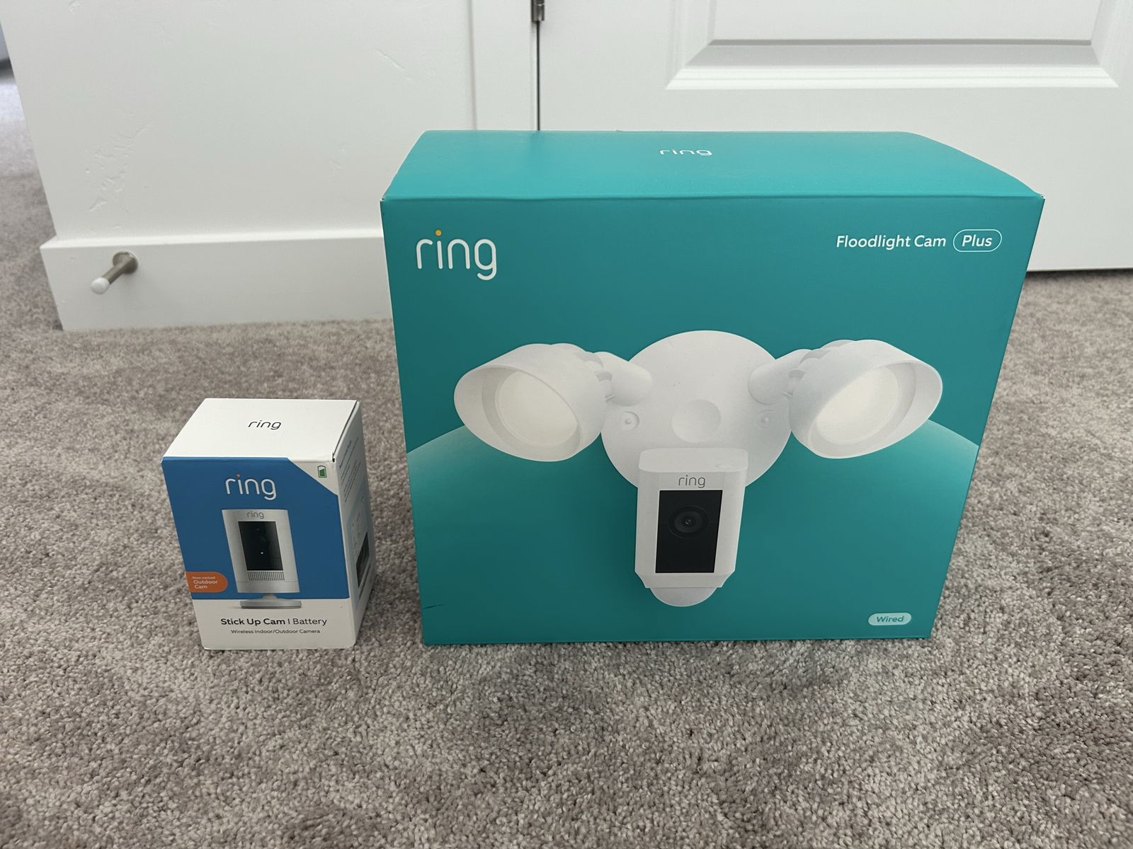 Ring floodlight cam plus and ring stick up cam