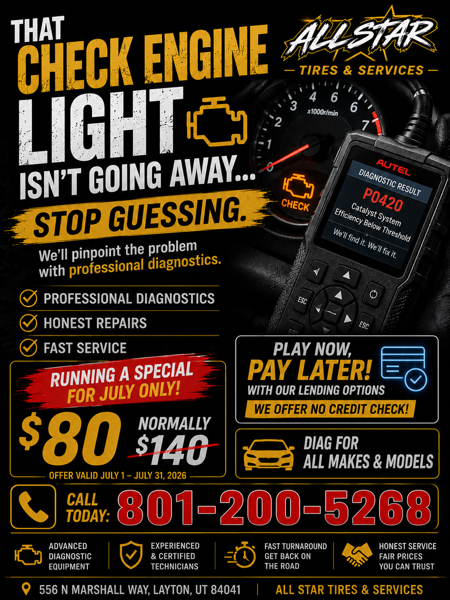 Check Engine Light Still On? We Can Help.