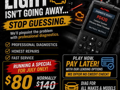 Check Engine Light Still On? We Can Help.