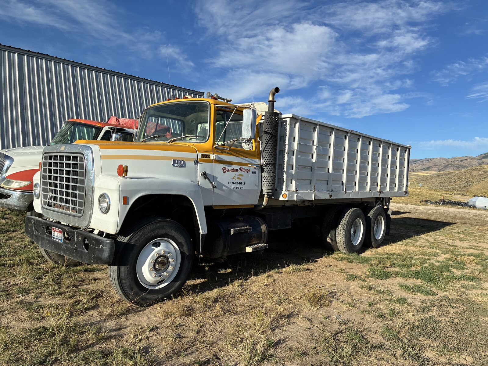 Ten wheeler, grain truck, dump truck