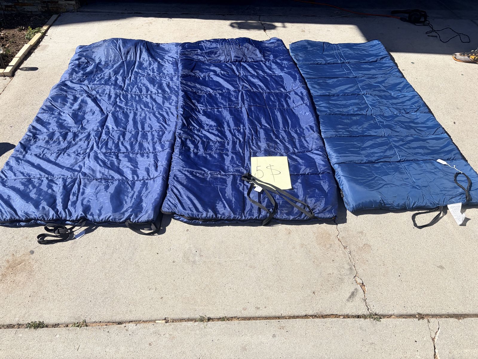 2 Ozark Trail Rectangular Adult Sleeping Bag with Recycled polyester