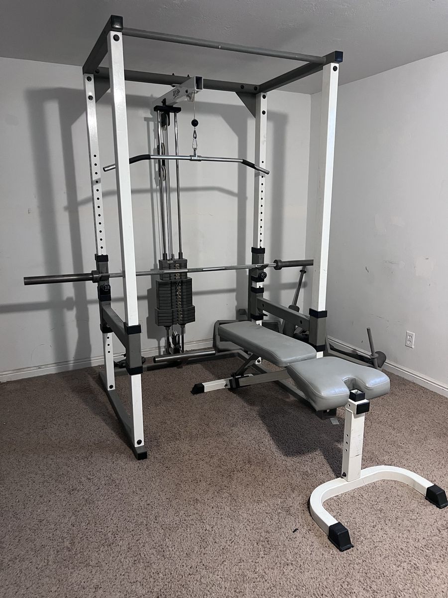 Complete home gym setup