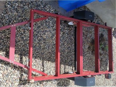 Harbor Freight utility trailer.